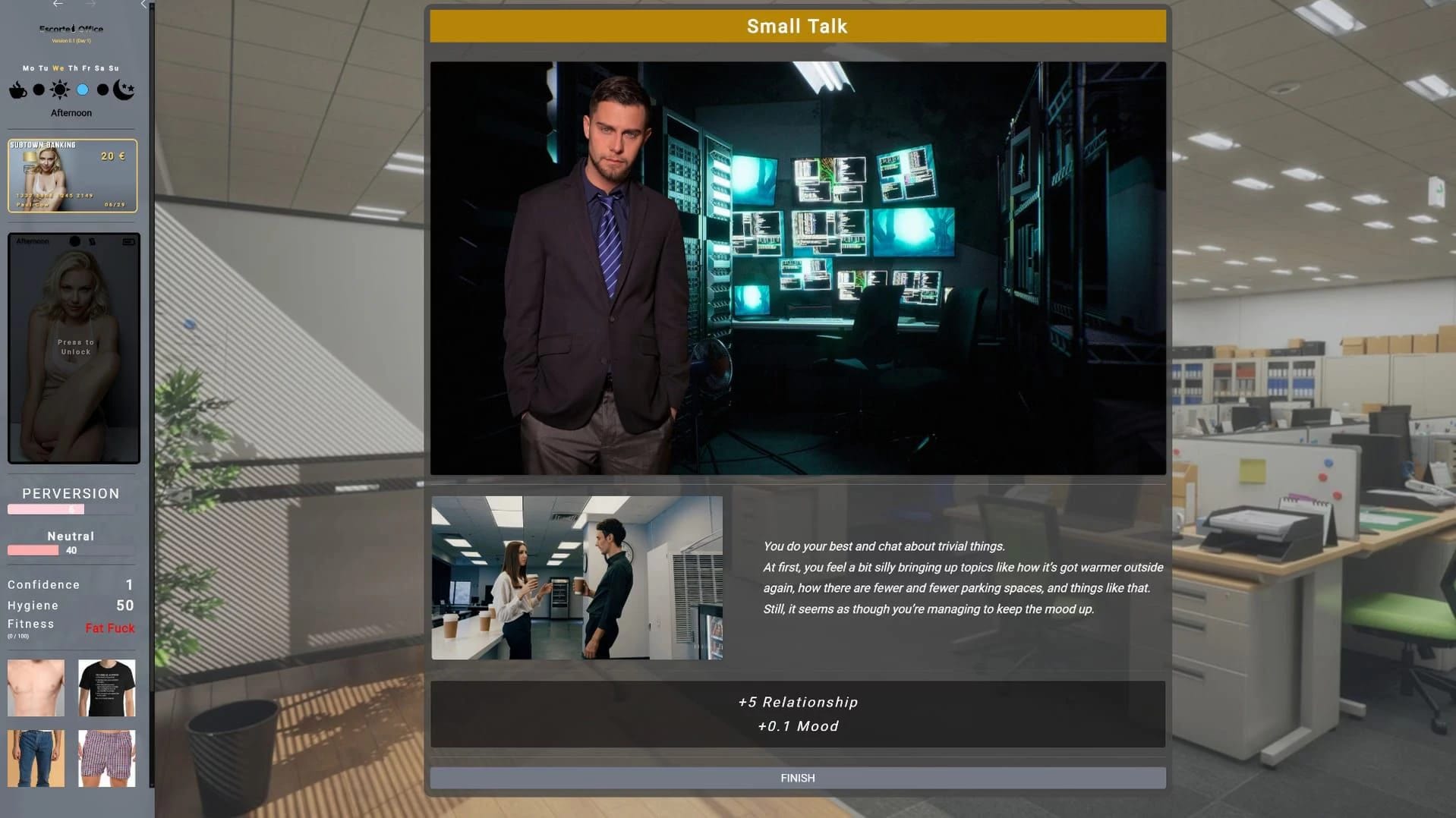 Escorted Office screenshot 2