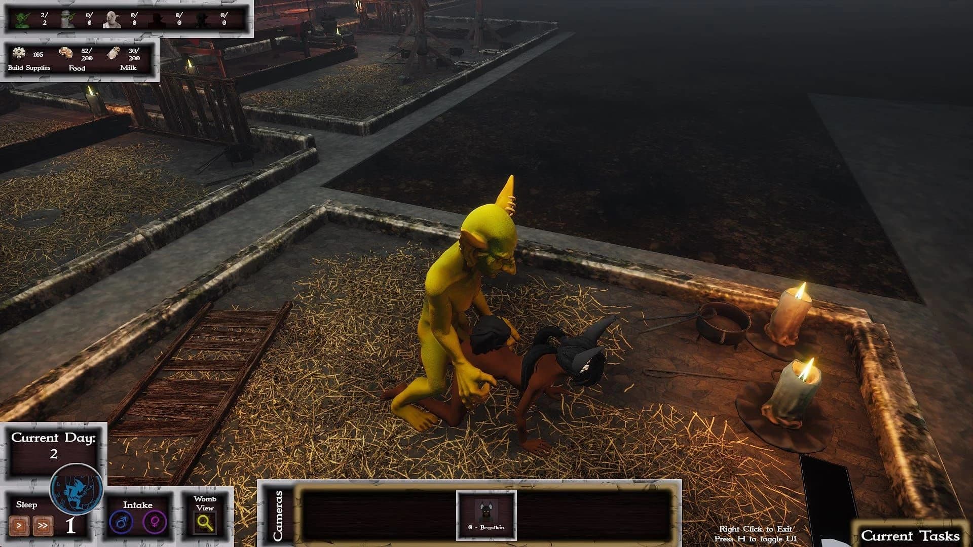 Goblin Lord Wants Me to Become a Virgin Wizard by Managing the Brothel! screenshot 1