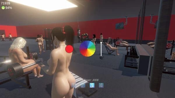 Hot Girls Gym – Nudist Gym Manager screenshot 3