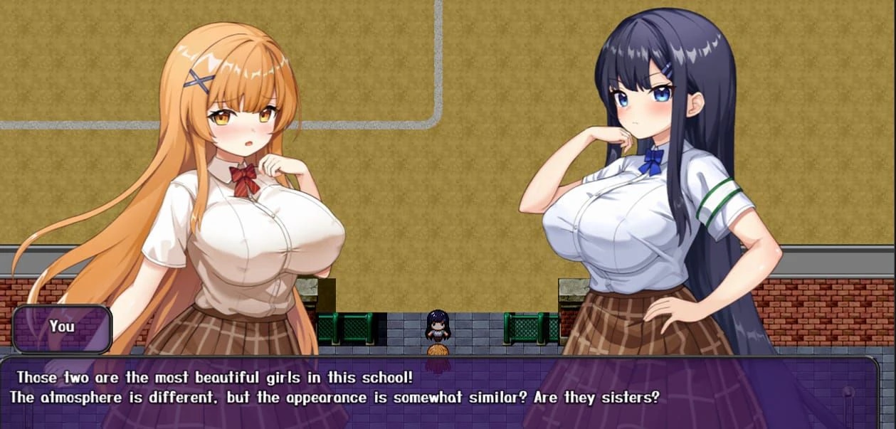 Hypnosis App NTR: Sisters Kokone and Shino Forced to Dispose of Men’s Semen screenshot 1
