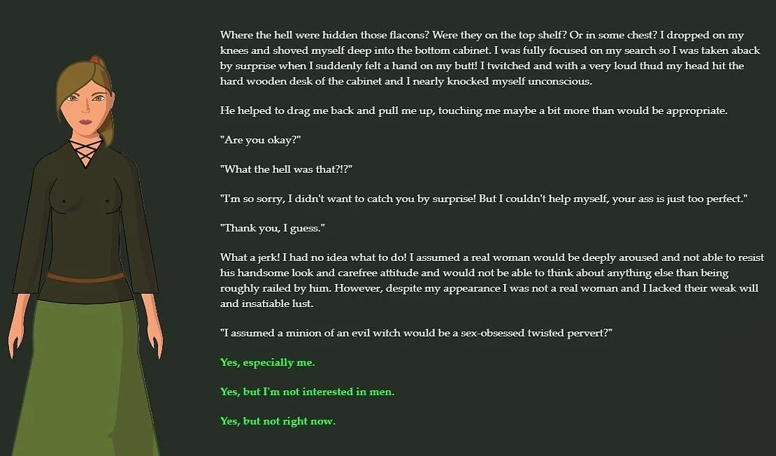 I Was Enslaved by an Evil Witch and Turned into Her Maid! screenshot 1