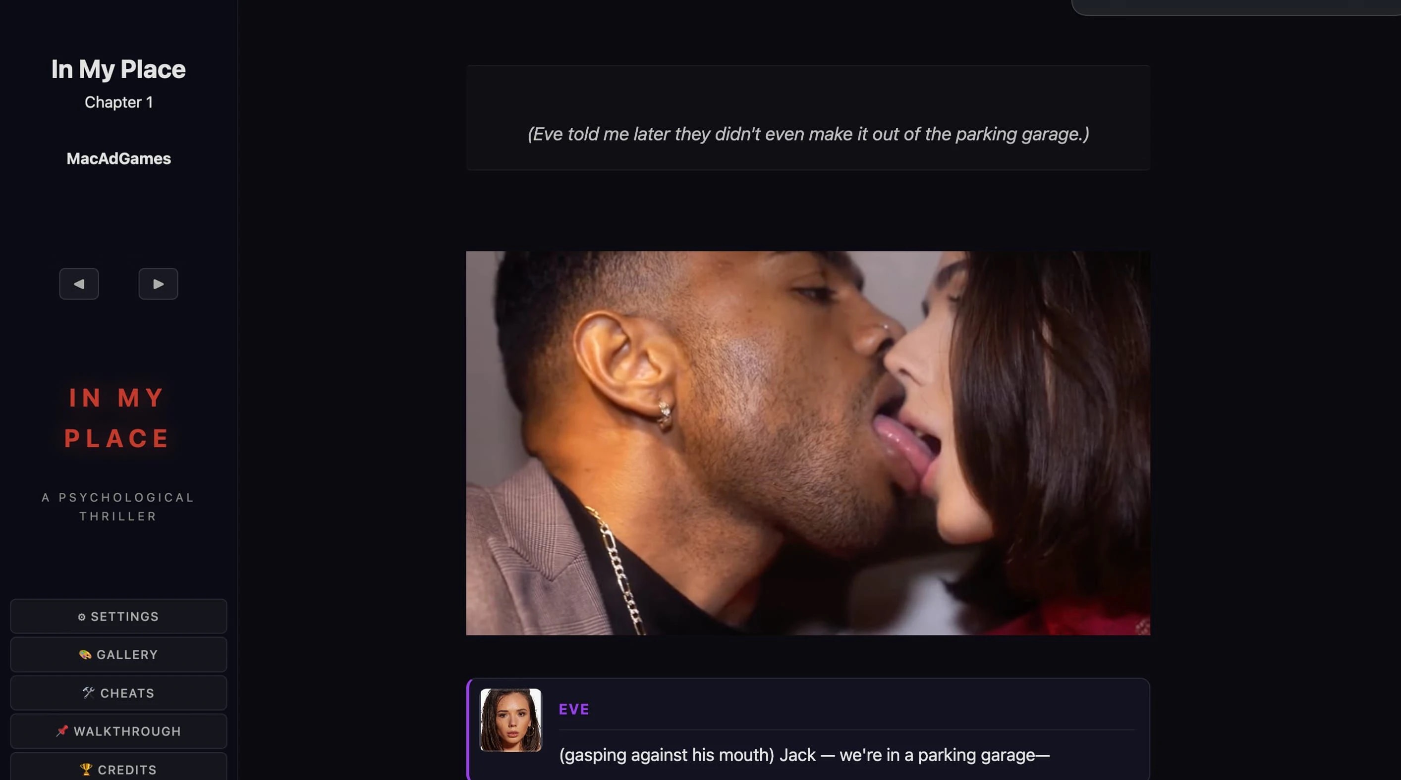 In My Place screenshot 1