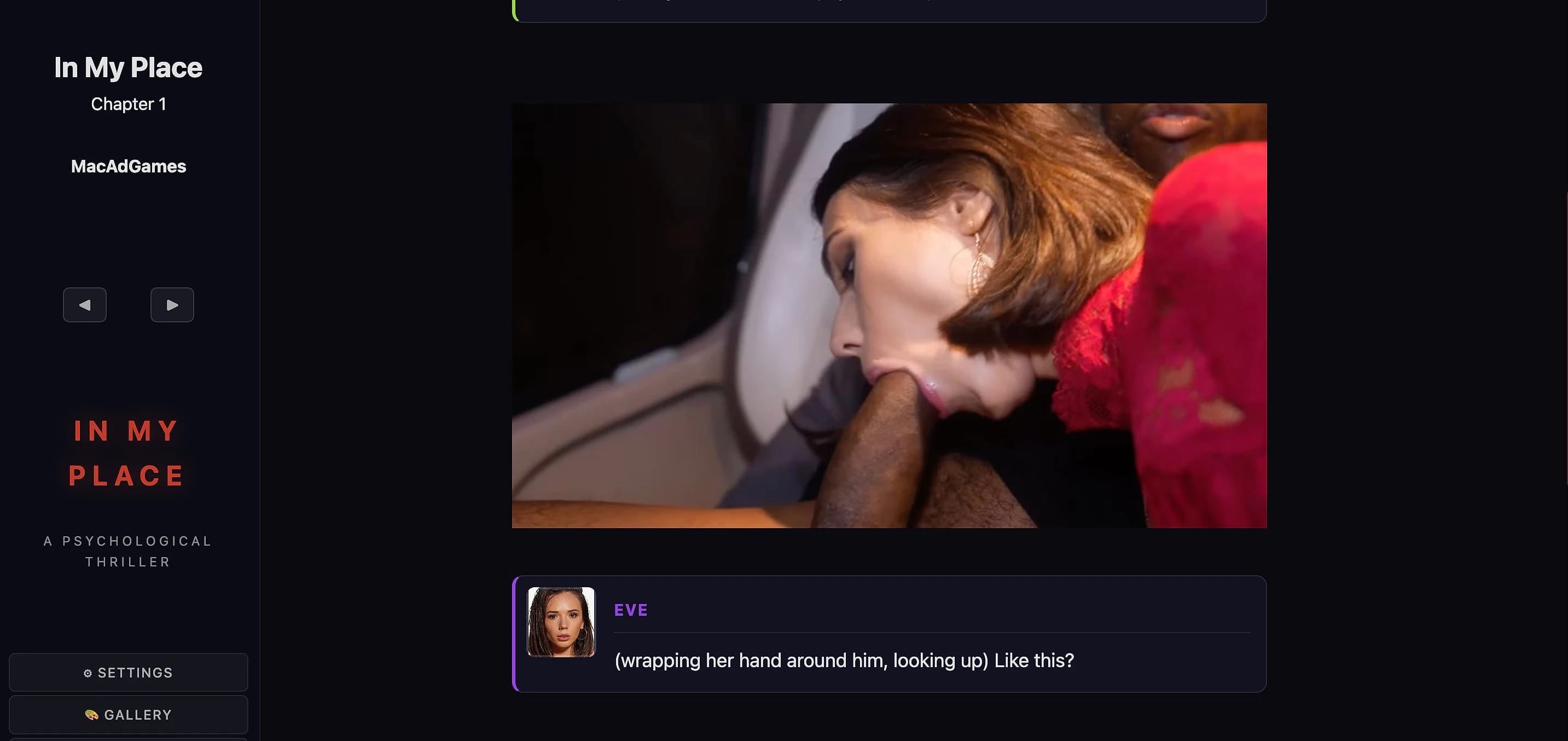 In My Place screenshot 2
