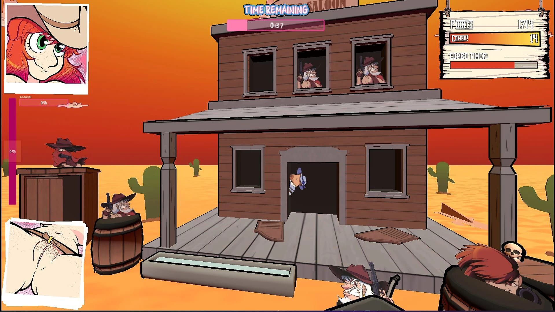 Naked Gun Minigame screenshot 3