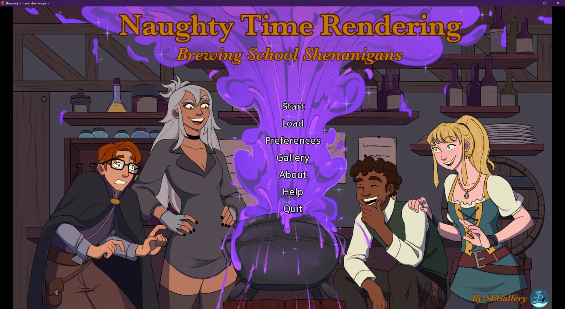 Naughty Time Rendering: Brewing School Shenanigans screenshot 1