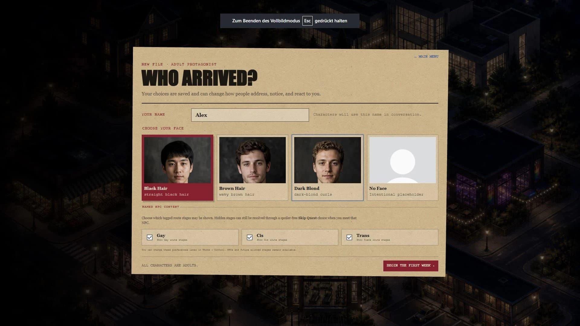 Nightseed screenshot 1