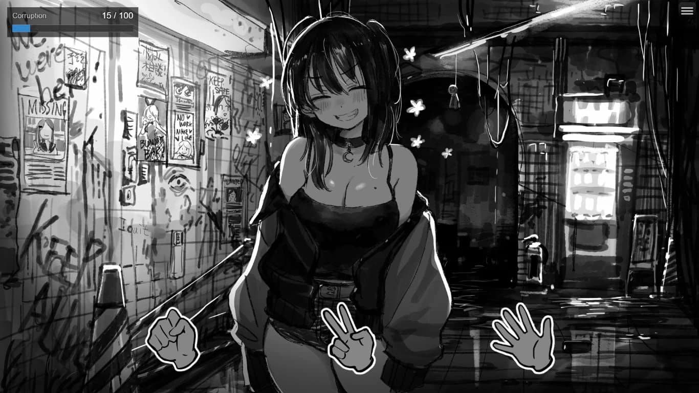 Noko's Lucky Rock-Paper-Scissors! screenshot 1