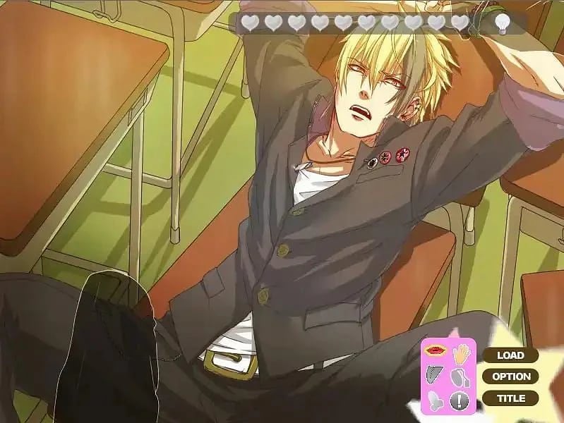 Sadistic Class Rep Touches and Makes a Delinquent Cum screenshot 2