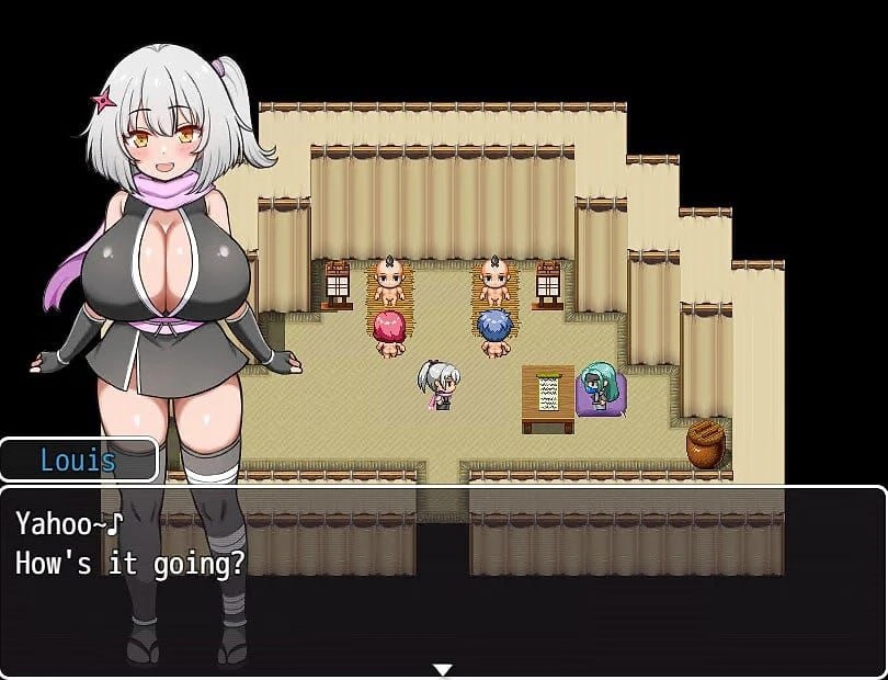 Sanjo! Paizuri Ninja! ~Ijiwaru VS Amayakashi~ screenshot 1