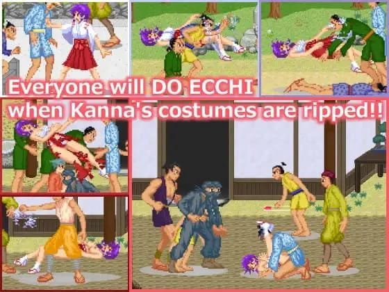 Shrine Maiden Kanna's Meatheaded ExorFist Record screenshot 2