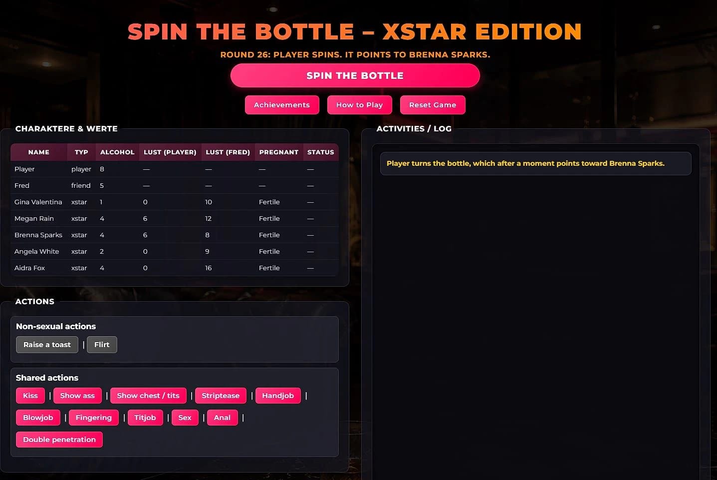 Spin the Bottle - Xstar-Edition screenshot 3