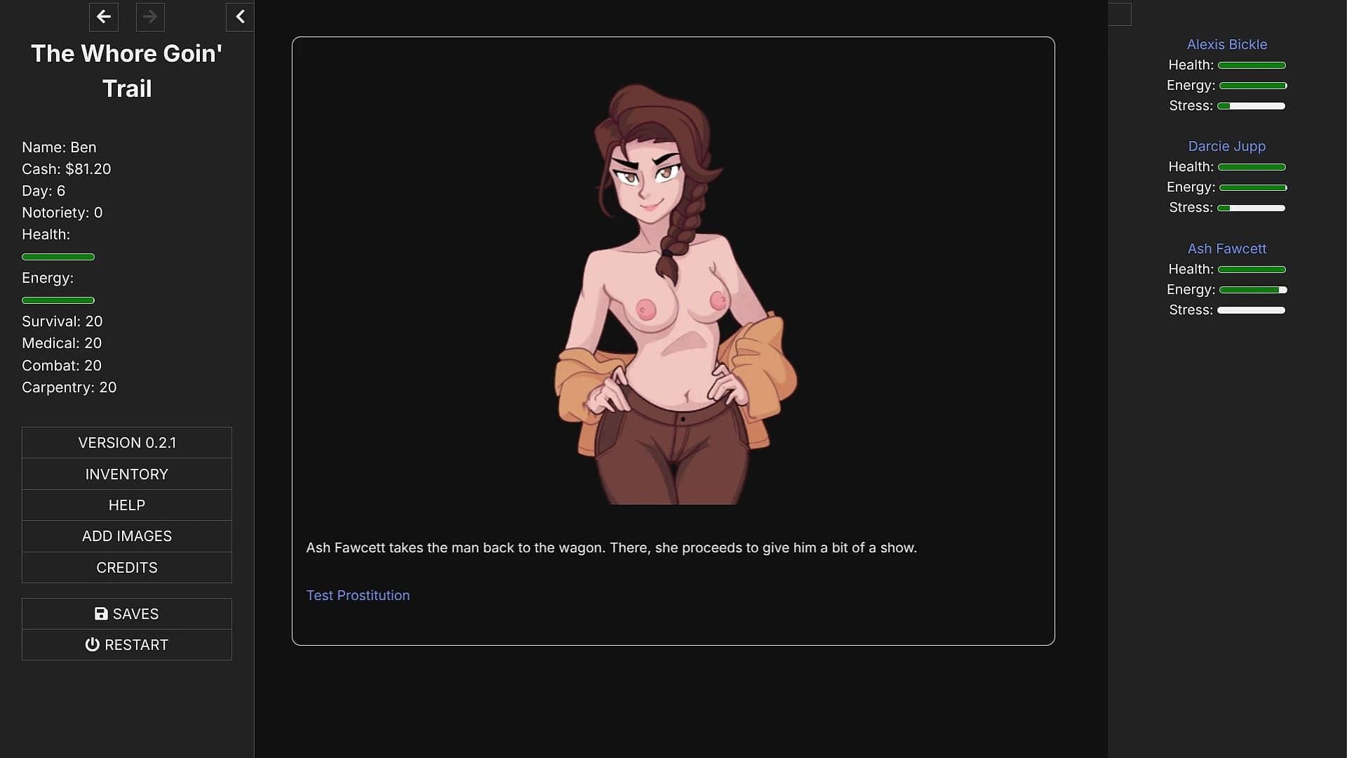 The Whore Goin' Trail screenshot 1
