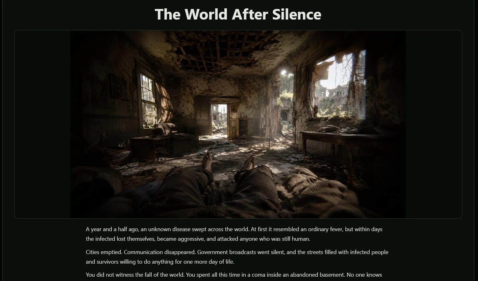 The World After Silence screenshot 2