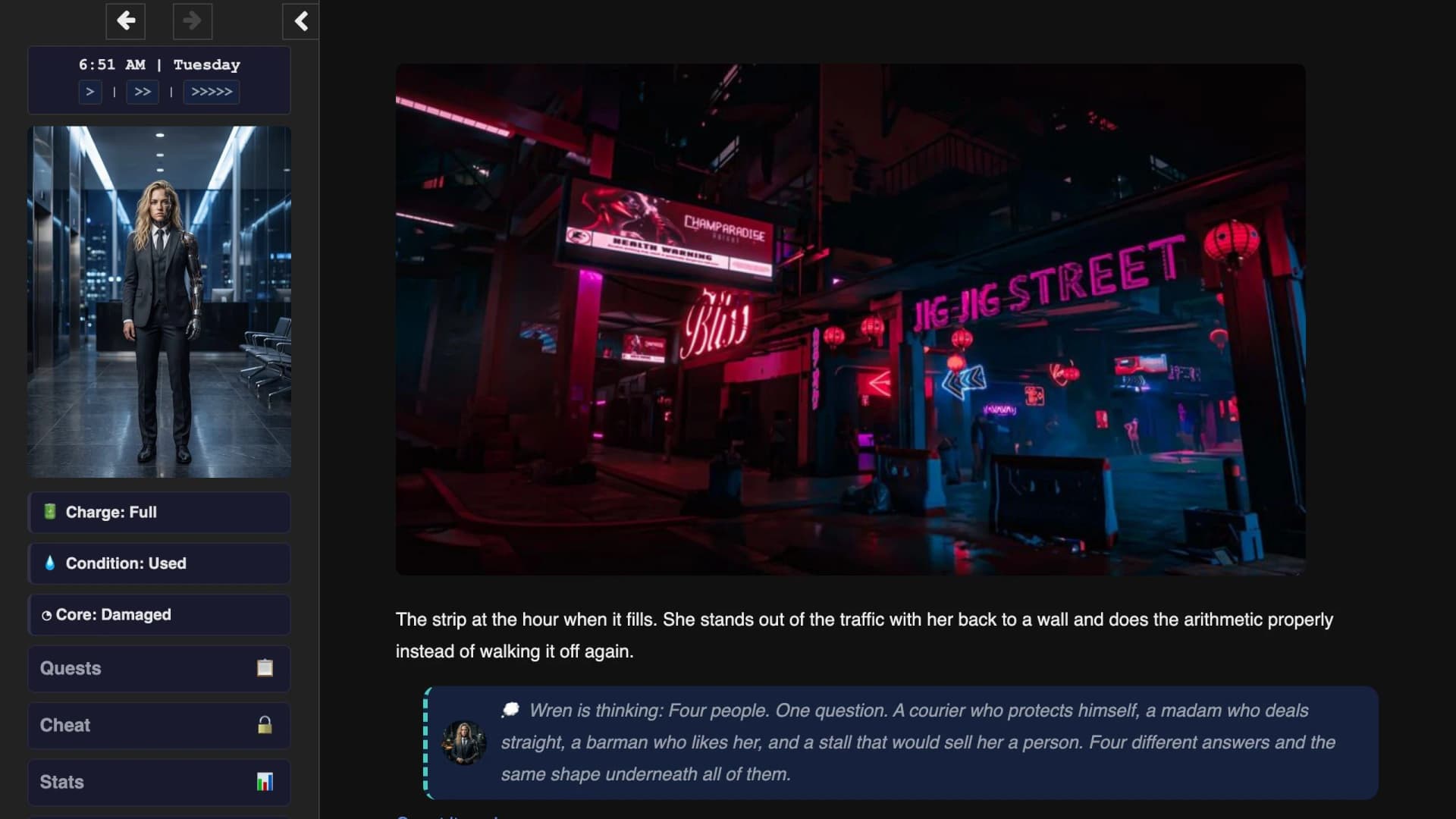 Vesper screenshot 1